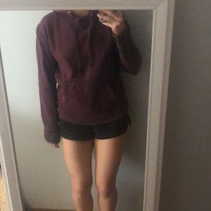 Maroon sweatshirt